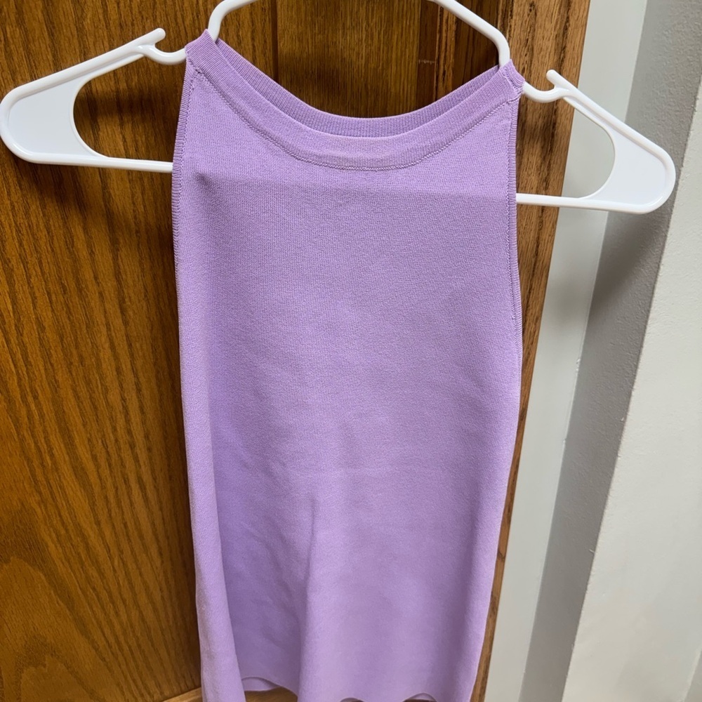 Ellison Lavender Racerback Top